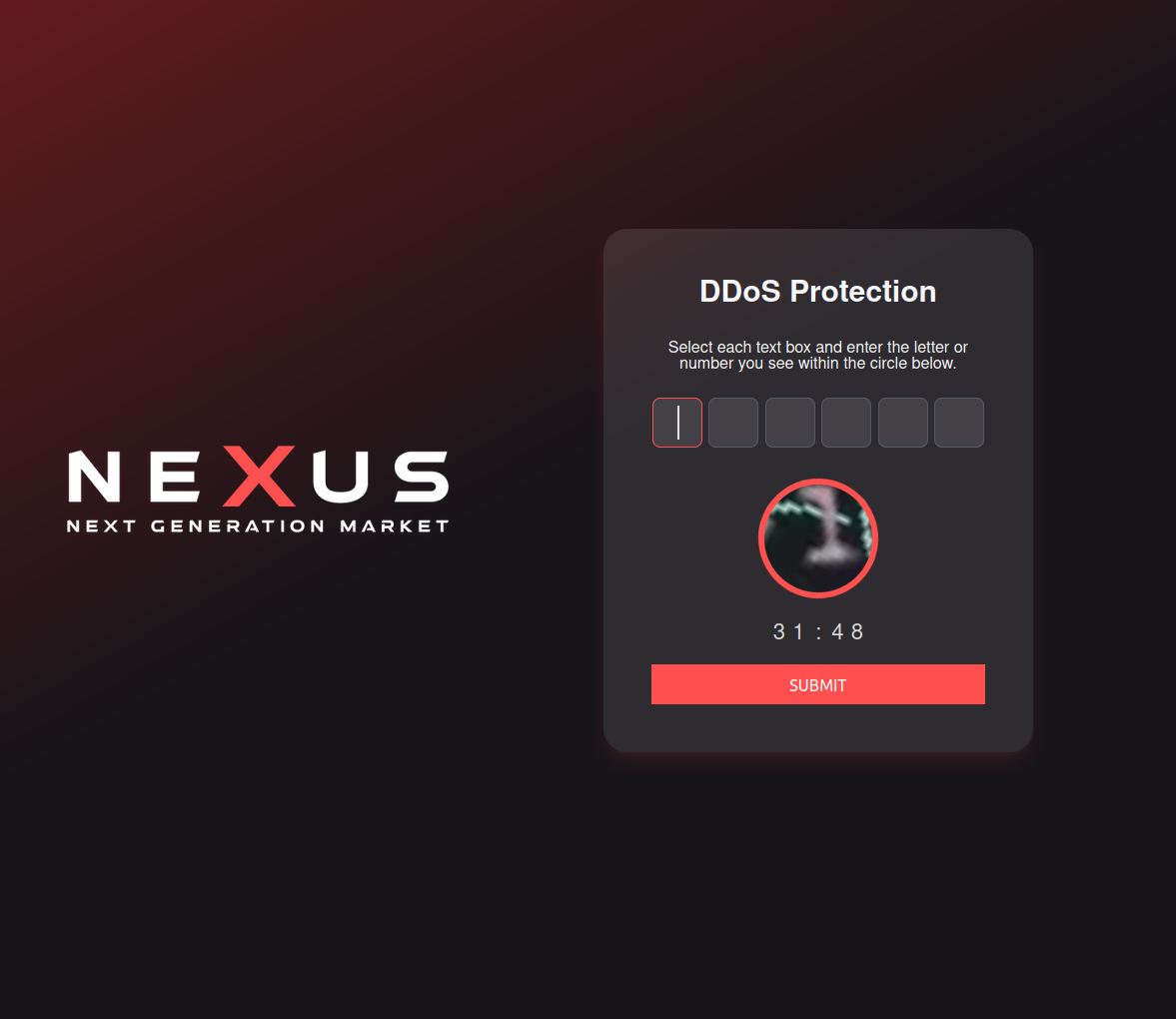 Nexus Market DDoS Protection - Secure Darknet Marketplace